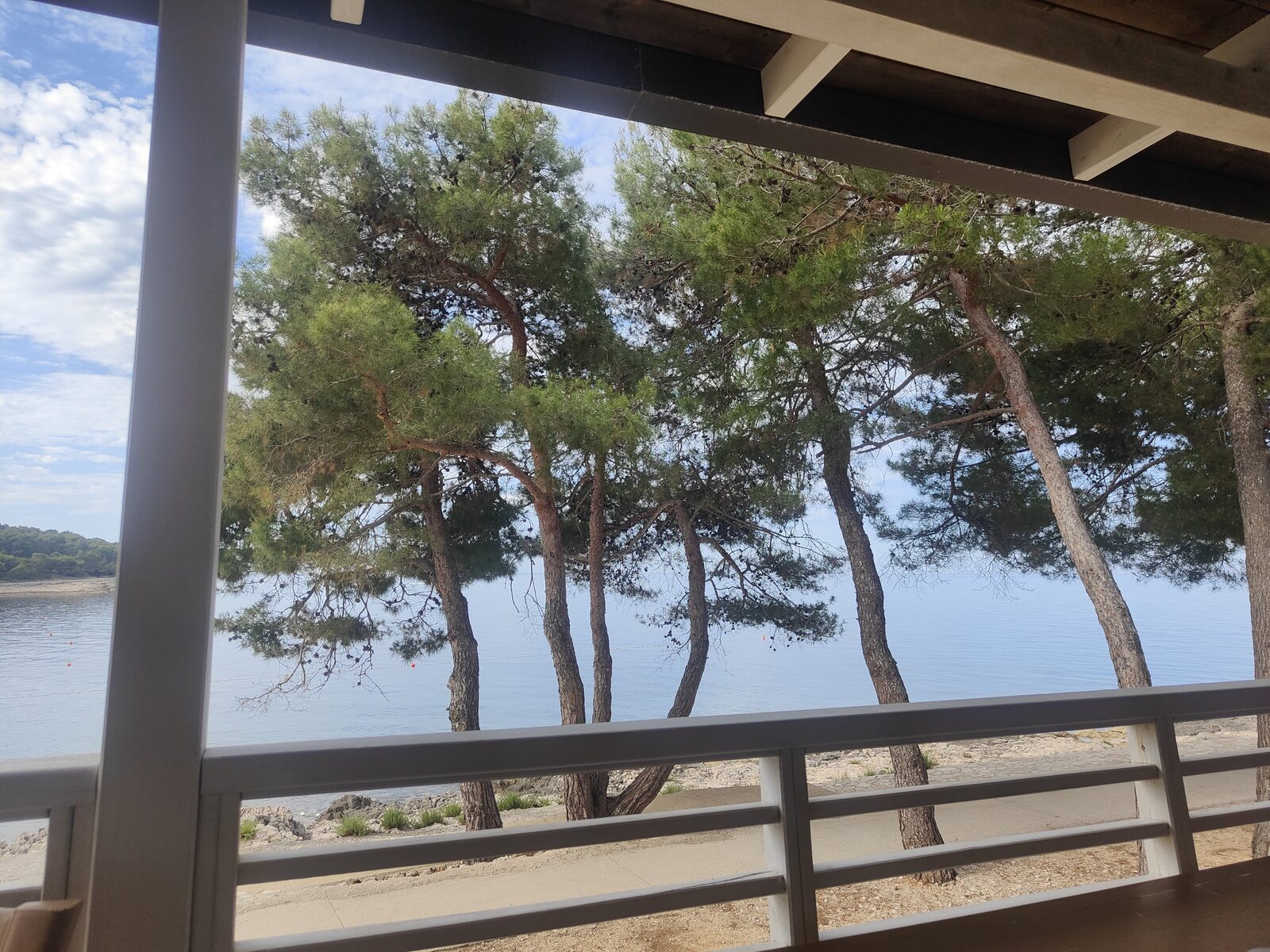 Morgenblick aufs Meer