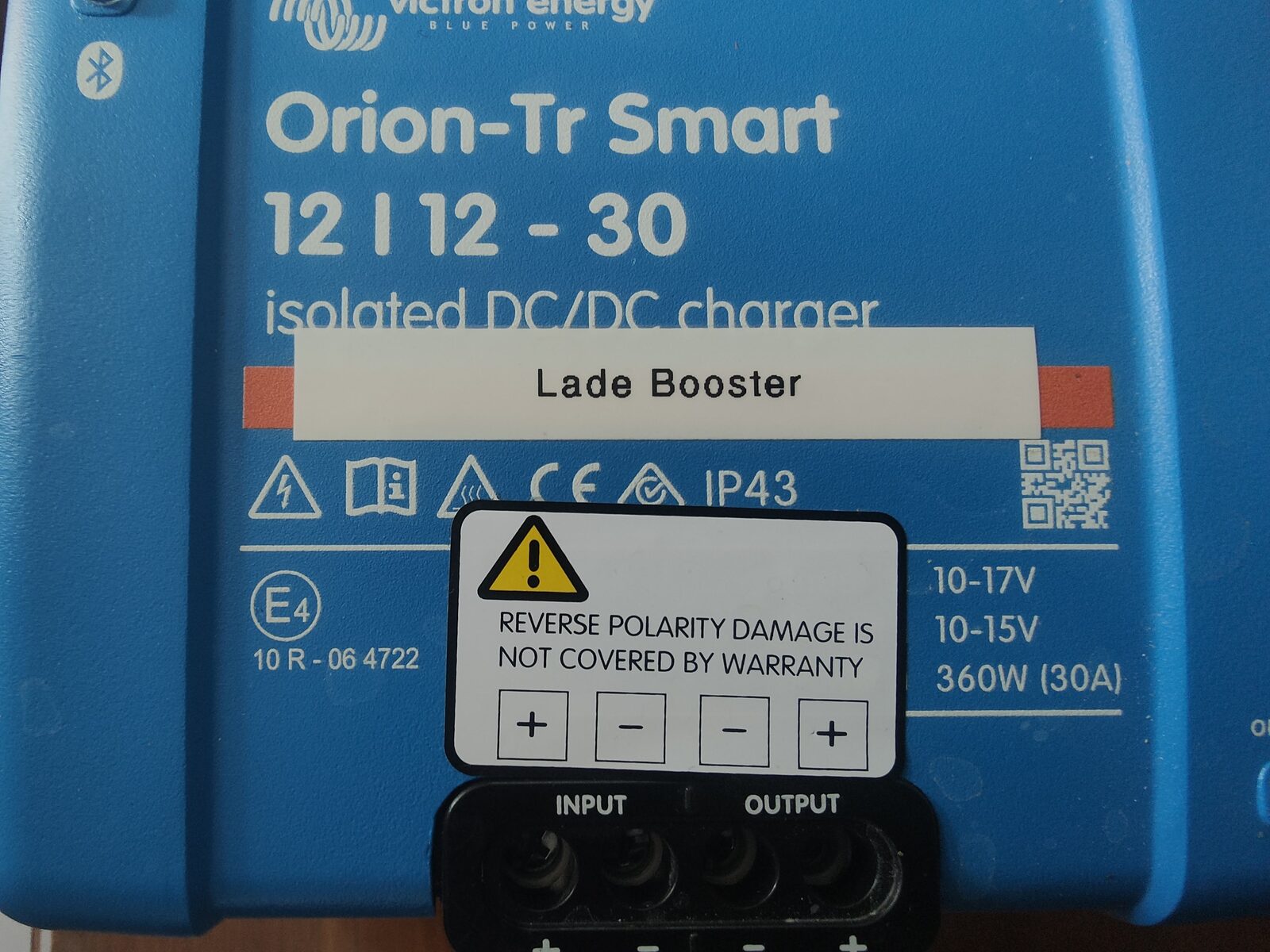 Victron Orion-Tr Smart 12/12-30 DC-DC-Ladebooster